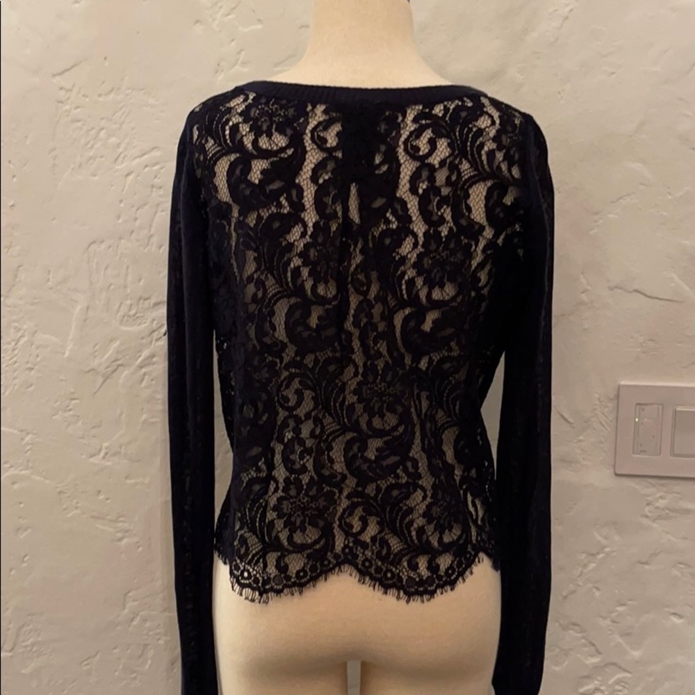 Joie Matrika lace sweater